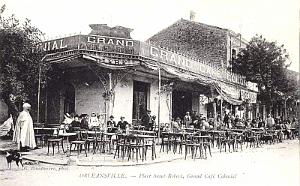 128-Orleansville - Le grand cafe colonial